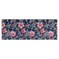thumbnail image 1 of Pioneer Flower Floral Print Pattern Kitchen Rug Mat,Kitchen Runner Rugs Non Skid Washable,Decorative Kitchen Floor Mats for Kitchen,Sink,Laundry,17"X47", 1 of 5