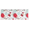 thumbnail image 1 of Pioneer Flower Floral Print Pattern Kitchen Rug Mat,Kitchen Runner Rugs Non Skid Washable,Decorative Kitchen Floor Mats for Kitchen,Sink,Laundry,17"X47", 1 of 5