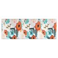 thumbnail image 1 of Pioneer Flower Floral Print Pattern Kitchen Rug Mat,Kitchen Runner Rugs Non Skid Washable,Decorative Kitchen Floor Mats for Kitchen,Sink,Laundry,17"X47", 1 of 5