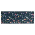thumbnail image 1 of Pioneer Flower Floral Print Pattern Kitchen Rug Mat,Kitchen Runner Rugs Non Skid Washable,Decorative Kitchen Floor Mats for Kitchen,Sink,Laundry,17"X47", 1 of 5