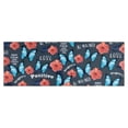 thumbnail image 1 of Pioneer Flower Floral Print Pattern Kitchen Rug Mat,Kitchen Runner Rugs Non Skid Washable,Decorative Kitchen Floor Mats for Kitchen,Sink,Laundry,17"X47", 1 of 5