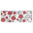 thumbnail image 1 of Pioneer Flower Floral Print Pattern Kitchen Rug Mat,Kitchen Runner Rugs Non Skid Washable,Decorative Kitchen Floor Mats for Kitchen,Sink,Laundry,17"X47", 1 of 5