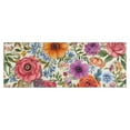 thumbnail image 1 of Pioneer Flower Floral Print Pattern Kitchen Rug Mat,Kitchen Runner Rugs Non Skid Washable,Decorative Kitchen Floor Mats for Kitchen,Sink,Laundry,17"X47", 1 of 5