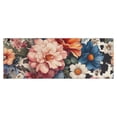 thumbnail image 1 of Pioneer Flower Floral Print Pattern Kitchen Rug Mat,Kitchen Runner Rugs Non Skid Washable,Decorative Kitchen Floor Mats for Kitchen,Sink,Laundry,17"X47", 1 of 5