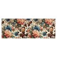 thumbnail image 1 of Pioneer Flower Floral Print Pattern Kitchen Rug Mat,Kitchen Runner Rugs Non Skid Washable,Decorative Kitchen Floor Mats for Kitchen,Sink,Laundry,17"X47", 1 of 5