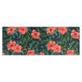 thumbnail image 1 of Pioneer Flower Floral Print Pattern Kitchen Rug Mat,Kitchen Runner Rugs Non Skid Washable,Decorative Kitchen Floor Mats for Kitchen,Sink,Laundry,17"X47", 1 of 5