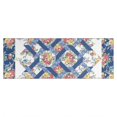 thumbnail image 1 of Pioneer Flower Floral Print Pattern Kitchen Rug Mat,Kitchen Runner Rugs Non Skid Washable,Decorative Kitchen Floor Mats for Kitchen,Sink,Laundry,17"X47", 1 of 5