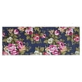 thumbnail image 1 of Pioneer Flower Floral Print Pattern Kitchen Rug Mat,Kitchen Runner Rugs Non Skid Washable,Decorative Kitchen Floor Mats for Kitchen,Sink,Laundry,17"X47", 1 of 5
