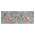thumbnail image 1 of Pioneer Flower Floral Print Pattern Kitchen Rug Mat,Kitchen Runner Rugs Non Skid Washable,Decorative Kitchen Floor Mats for Kitchen,Sink,Laundry,17"X47", 1 of 5