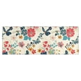 thumbnail image 1 of Pioneer Flower Floral Print Pattern Kitchen Rug Mat,Kitchen Runner Rugs Non Skid Washable,Decorative Kitchen Floor Mats for Kitchen,Sink,Laundry,17"X47", 1 of 5