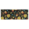 thumbnail image 1 of Pioneer Flower Floral Print Pattern Kitchen Rug Mat,Kitchen Runner Rugs Non Skid Washable,Decorative Kitchen Floor Mats for Kitchen,Sink,Laundry,17"X47", 1 of 5