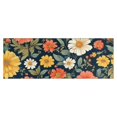 thumbnail image 1 of Pioneer Flower Floral Print Pattern Kitchen Rug Mat,Kitchen Runner Rugs Non Skid Washable,Decorative Kitchen Floor Mats for Kitchen,Sink,Laundry,17"X47", 1 of 5
