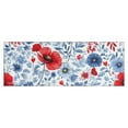 thumbnail image 1 of Pioneer Flower Floral Print Pattern Kitchen Rug Mat,Kitchen Runner Rugs Non Skid Washable,Decorative Kitchen Floor Mats for Kitchen,Sink,Laundry,17"X47", 1 of 5