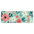 thumbnail image 1 of Pioneer Flower Floral Print Pattern Kitchen Rug Mat,Kitchen Runner Rugs Non Skid Washable,Decorative Kitchen Floor Mats for Kitchen,Sink,Laundry,17"X47", 1 of 5
