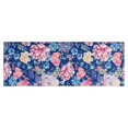 thumbnail image 1 of Pioneer Flower Floral Print Pattern Kitchen Rug Mat,Kitchen Runner Rugs Non Skid Washable,Decorative Kitchen Floor Mats for Kitchen,Sink,Laundry,17"X47", 1 of 5