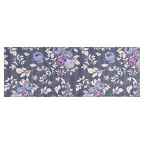 Pioneer Flower Floral Print Pattern Kitchen Rug Mat,Kitchen Runner Rugs Non Skid Washable,Decorative Kitchen Floor Mats for Kitchen,Sink,Laundry,17"X47"