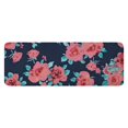 thumbnail image 1 of Pioneer Flower Floral Print Pattern Kitchen Rug Mat,Kitchen Runner Rugs Non Skid Washable,Decorative Kitchen Floor Mats for Kitchen,Sink,Laundry,17"x47.2", 1 of 7