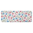 thumbnail image 1 of Pioneer Flower Floral Print Pattern Kitchen Rug Mat,Kitchen Runner Rugs Non Skid Washable,Decorative Kitchen Floor Mats for Kitchen,Sink,Laundry,17"x47.2", 1 of 7