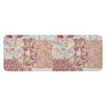 thumbnail image 1 of Pioneer Flower Floral Print Pattern Kitchen Rug Mat,Kitchen Runner Rugs Non Skid Washable,Decorative Kitchen Floor Mats for Kitchen,Sink,Laundry,17"x47.2", 1 of 7