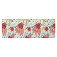 thumbnail image 1 of Pioneer Flower Floral Print Pattern Kitchen Rug Mat,Kitchen Runner Rugs Non Skid Washable,Decorative Kitchen Floor Mats for Kitchen,Sink,Laundry,17"x47.2", 1 of 7