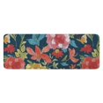 thumbnail image 1 of Pioneer Flower Floral Print Pattern Kitchen Rug Mat,Kitchen Runner Rugs Non Skid Washable,Decorative Kitchen Floor Mats for Kitchen,Sink,Laundry,17"x47.2", 1 of 7