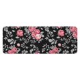 thumbnail image 1 of Pioneer Flower Floral Print Pattern Kitchen Rug Mat,Kitchen Runner Rugs Non Skid Washable,Decorative Kitchen Floor Mats for Kitchen,Sink,Laundry,17"x47.2", 1 of 7