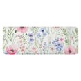 thumbnail image 1 of Pioneer Flower Floral Print Pattern Kitchen Rug Mat,Kitchen Runner Rugs Non Skid Washable,Decorative Kitchen Floor Mats for Kitchen,Sink,Laundry,17"x47.2", 1 of 7