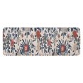 thumbnail image 1 of Pioneer Flower Floral Print Pattern Kitchen Rug Mat,Kitchen Runner Rugs Non Skid Washable,Decorative Kitchen Floor Mats for Kitchen,Sink,Laundry,17"x47.2", 1 of 7