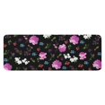 thumbnail image 1 of Pioneer Flower Floral Print Pattern Kitchen Rug Mat,Kitchen Runner Rugs Non Skid Washable,Decorative Kitchen Floor Mats for Kitchen,Sink,Laundry,17"x47.2", 1 of 7