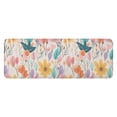 thumbnail image 1 of Pioneer Flower Floral Print Pattern Kitchen Rug Mat,Kitchen Runner Rugs Non Skid Washable,Decorative Kitchen Floor Mats for Kitchen,Sink,Laundry,17"x47.2", 1 of 7