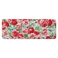thumbnail image 1 of Pioneer Flower Floral Print Pattern Kitchen Rug Mat,Kitchen Runner Rugs Non Skid Washable,Decorative Kitchen Floor Mats for Kitchen,Sink,Laundry,17"x47.2", 1 of 7