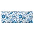 thumbnail image 1 of Pioneer Flower Floral Print Pattern Kitchen Rug Mat,Kitchen Runner Rugs Non Skid Washable,Decorative Kitchen Floor Mats for Kitchen,Sink,Laundry,17"x47.2", 1 of 7