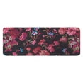 thumbnail image 1 of Pioneer Flower Floral Print Pattern Kitchen Rug Mat,Kitchen Runner Rugs Non Skid Washable,Decorative Kitchen Floor Mats for Kitchen,Sink,Laundry,17"x47.2", 1 of 7
