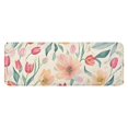 thumbnail image 1 of Pioneer Flower Floral Print Pattern Kitchen Rug Mat,Kitchen Runner Rugs Non Skid Washable,Decorative Kitchen Floor Mats for Kitchen,Sink,Laundry,17"x47.2", 1 of 7