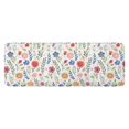 thumbnail image 1 of Pioneer Flower Floral Print Pattern Kitchen Rug Mat,Kitchen Runner Rugs Non Skid Washable,Decorative Kitchen Floor Mats for Kitchen,Sink,Laundry,17"x47.2", 1 of 7