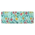 thumbnail image 1 of Pioneer Flower Floral Print Pattern Kitchen Rug Mat,Kitchen Runner Rugs Non Skid Washable,Decorative Kitchen Floor Mats for Kitchen,Sink,Laundry,17"x47.2", 1 of 7
