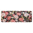 thumbnail image 1 of Pioneer Flower Floral Print Pattern Kitchen Rug Mat,Kitchen Runner Rugs Non Skid Washable,Decorative Kitchen Floor Mats for Kitchen,Sink,Laundry,17"x47.2", 1 of 7