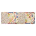 thumbnail image 1 of Pioneer Flower Floral Print Pattern Kitchen Rug Mat,Kitchen Runner Rugs Non Skid Washable,Decorative Kitchen Floor Mats for Kitchen,Sink,Laundry,17"x47.2", 1 of 7
