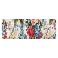 thumbnail image 1 of Pioneer Flower Floral Print Pattern Kitchen Rug Mat,Kitchen Runner Rugs Non Skid Washable,Decorative Kitchen Floor Mats for Kitchen,Sink,Laundry,17"x47.2", 1 of 7