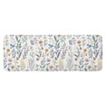 thumbnail image 1 of Pioneer Flower Floral Print Pattern Kitchen Rug Mat,Kitchen Runner Rugs Non Skid Washable,Decorative Kitchen Floor Mats for Kitchen,Sink,Laundry,17"x47.2", 1 of 7