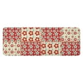 thumbnail image 1 of Pioneer Flower Floral Print Pattern Kitchen Rug Mat,Kitchen Runner Rugs Non Skid Washable,Decorative Kitchen Floor Mats for Kitchen,Sink,Laundry,17"x47.2", 1 of 7