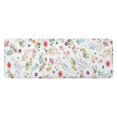 thumbnail image 1 of Pioneer Flower Floral Print Pattern Kitchen Rug Mat,Kitchen Runner Rugs Non Skid Washable,Decorative Kitchen Floor Mats for Kitchen,Sink,Laundry,17"x47.2", 1 of 7