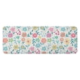 thumbnail image 1 of Pioneer Flower Floral Print Pattern Kitchen Rug Mat,Kitchen Runner Rugs Non Skid Washable,Decorative Kitchen Floor Mats for Kitchen,Sink,Laundry,17"x47.2", 1 of 7