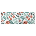 thumbnail image 1 of Pioneer Flower Floral Print Pattern Kitchen Rug Mat,Kitchen Runner Rugs Non Skid Washable,Decorative Kitchen Floor Mats for Kitchen,Sink,Laundry,17"x47.2", 1 of 7
