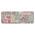 thumbnail image 1 of Pioneer Flower Floral Print Pattern Kitchen Rug Mat,Kitchen Runner Rugs Non Skid Washable,Decorative Kitchen Floor Mats for Kitchen,Sink,Laundry,17"x47.2", 1 of 7