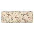thumbnail image 1 of Pioneer Flower Floral Print Pattern Kitchen Rug Mat,Kitchen Runner Rugs Non Skid Washable,Decorative Kitchen Floor Mats for Kitchen,Sink,Laundry,17"x47.2", 1 of 7