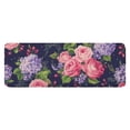 thumbnail image 1 of Pioneer Flower Floral Print Pattern Kitchen Rug Mat,Kitchen Runner Rugs Non Skid Washable,Decorative Kitchen Floor Mats for Kitchen,Sink,Laundry,17"x47.2", 1 of 7