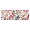 thumbnail image 1 of Pioneer Flower Floral Print Pattern Kitchen Rug Mat,Kitchen Runner Rugs Non Skid Washable,Decorative Kitchen Floor Mats for Kitchen,Sink,Laundry,17"x47.2", 1 of 7