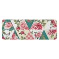 thumbnail image 1 of Pioneer Flower Floral Print Pattern Kitchen Rug Mat,Kitchen Runner Rugs Non Skid Washable,Decorative Kitchen Floor Mats for Kitchen,Sink,Laundry,17"x47.2", 1 of 7