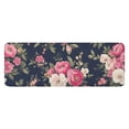 thumbnail image 1 of Pioneer Flower Floral Print Pattern Kitchen Rug Mat,Kitchen Runner Rugs Non Skid Washable,Decorative Kitchen Floor Mats for Kitchen,Sink,Laundry,17"x47.2", 1 of 7